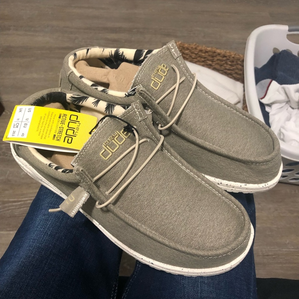 Hey Dudes Wally Stretch Size 12 Men’s